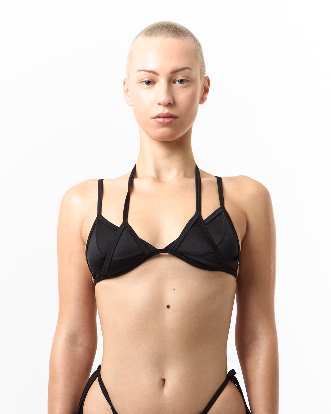 DUAL BIKINI BRA IN BLACK