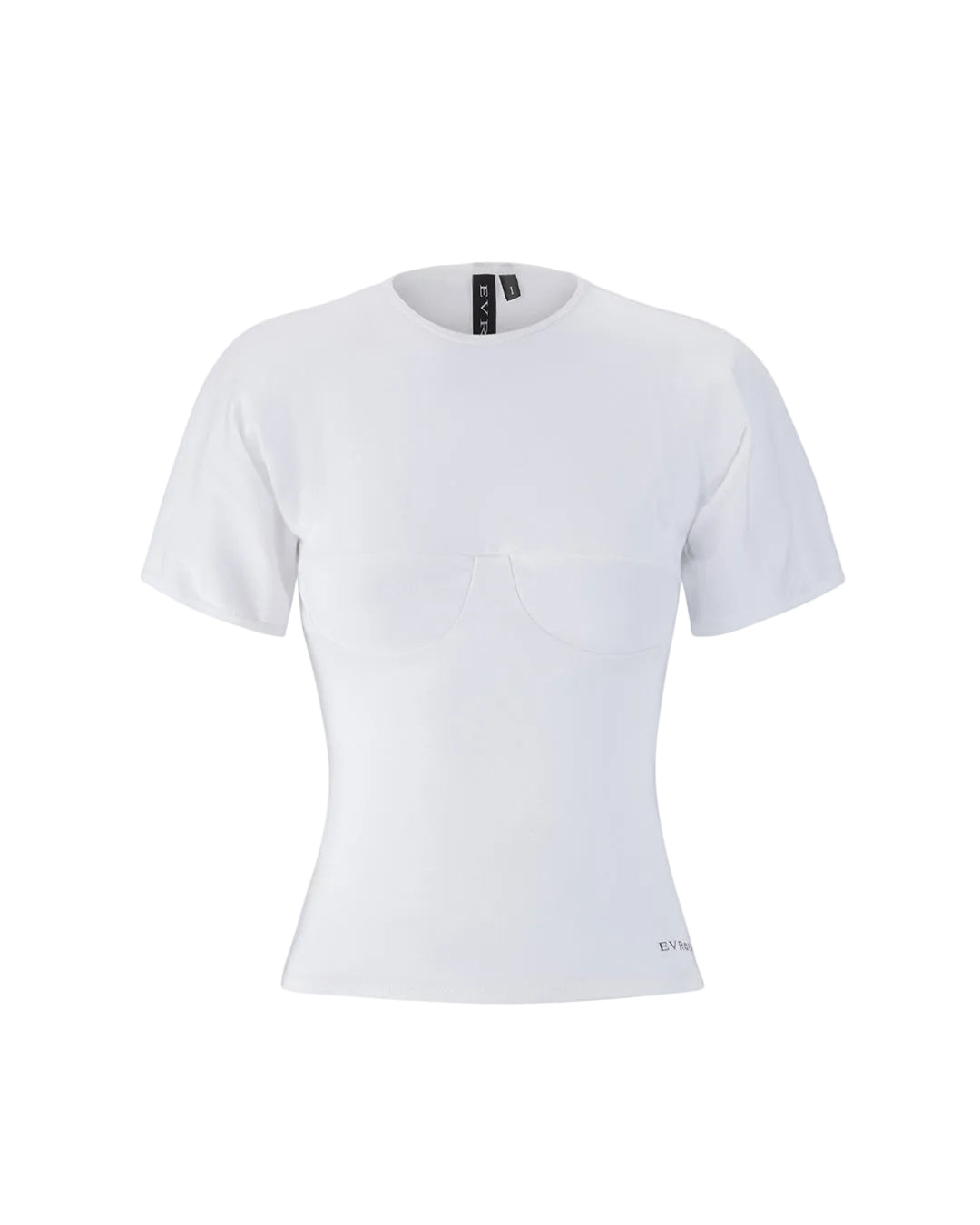 BRA T-SHIRT IN WHITE