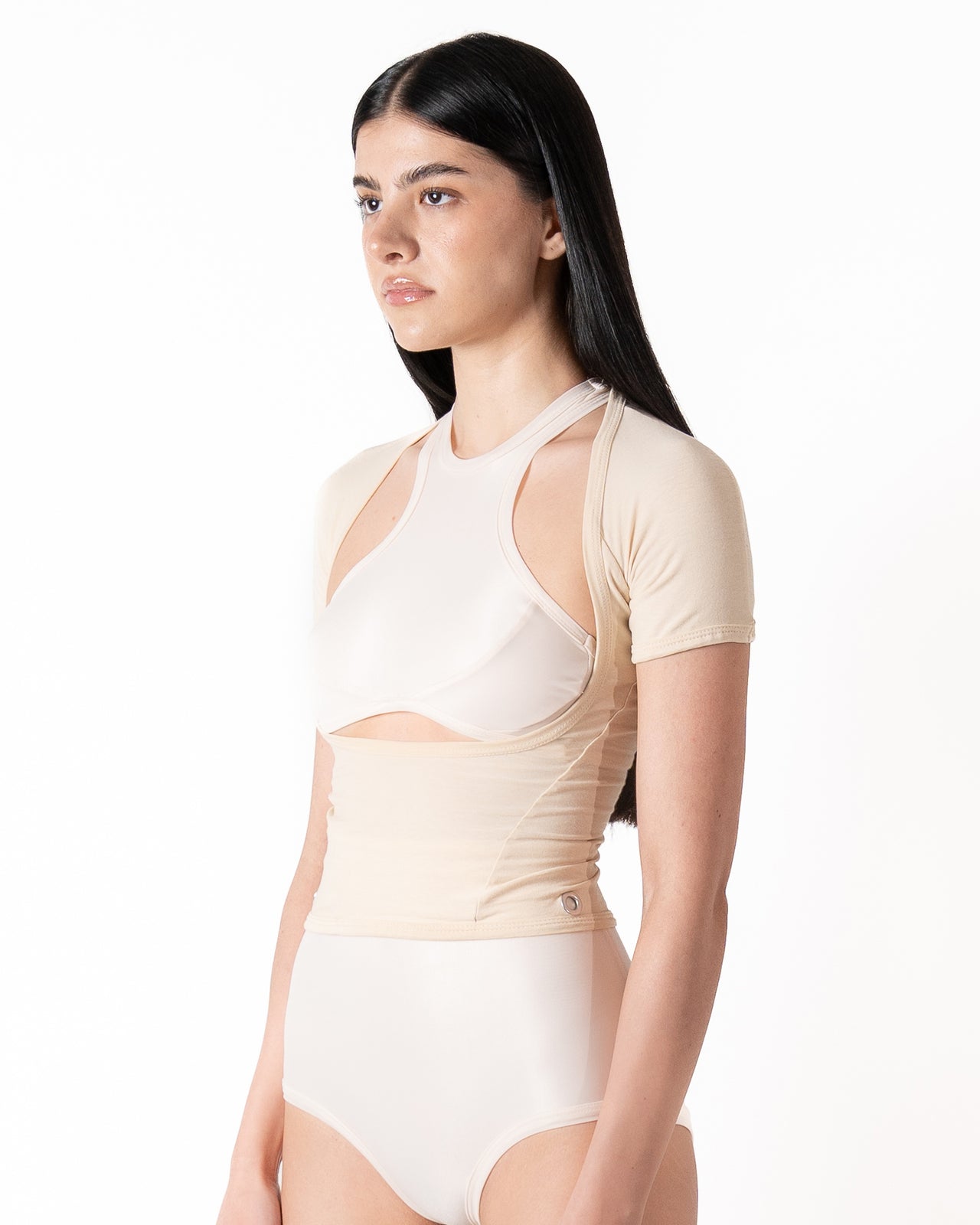 ★ BODICE T-SHIRT IN CREAM