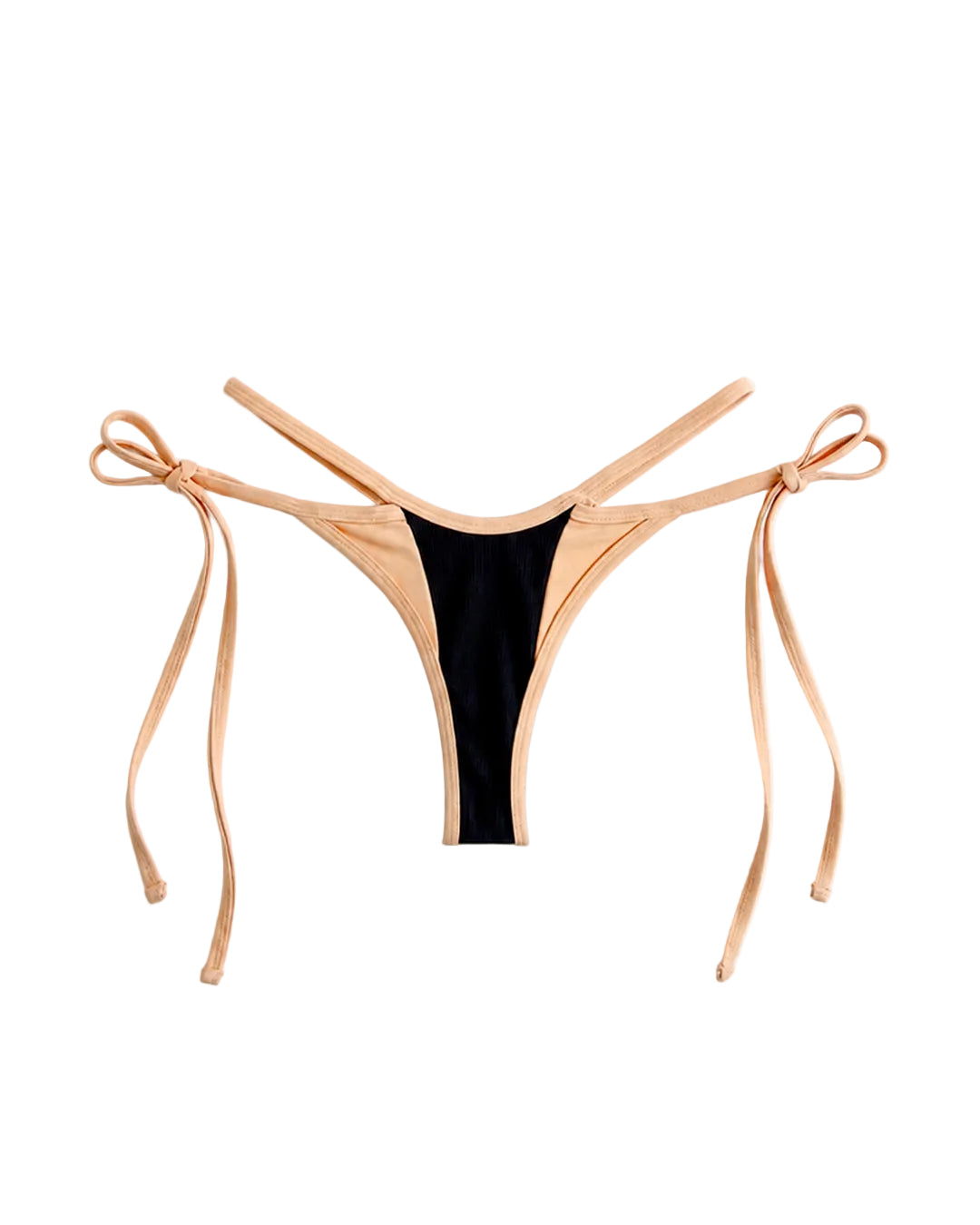 BARE DUAL BIKINI PANTY IN ROSE BLACK