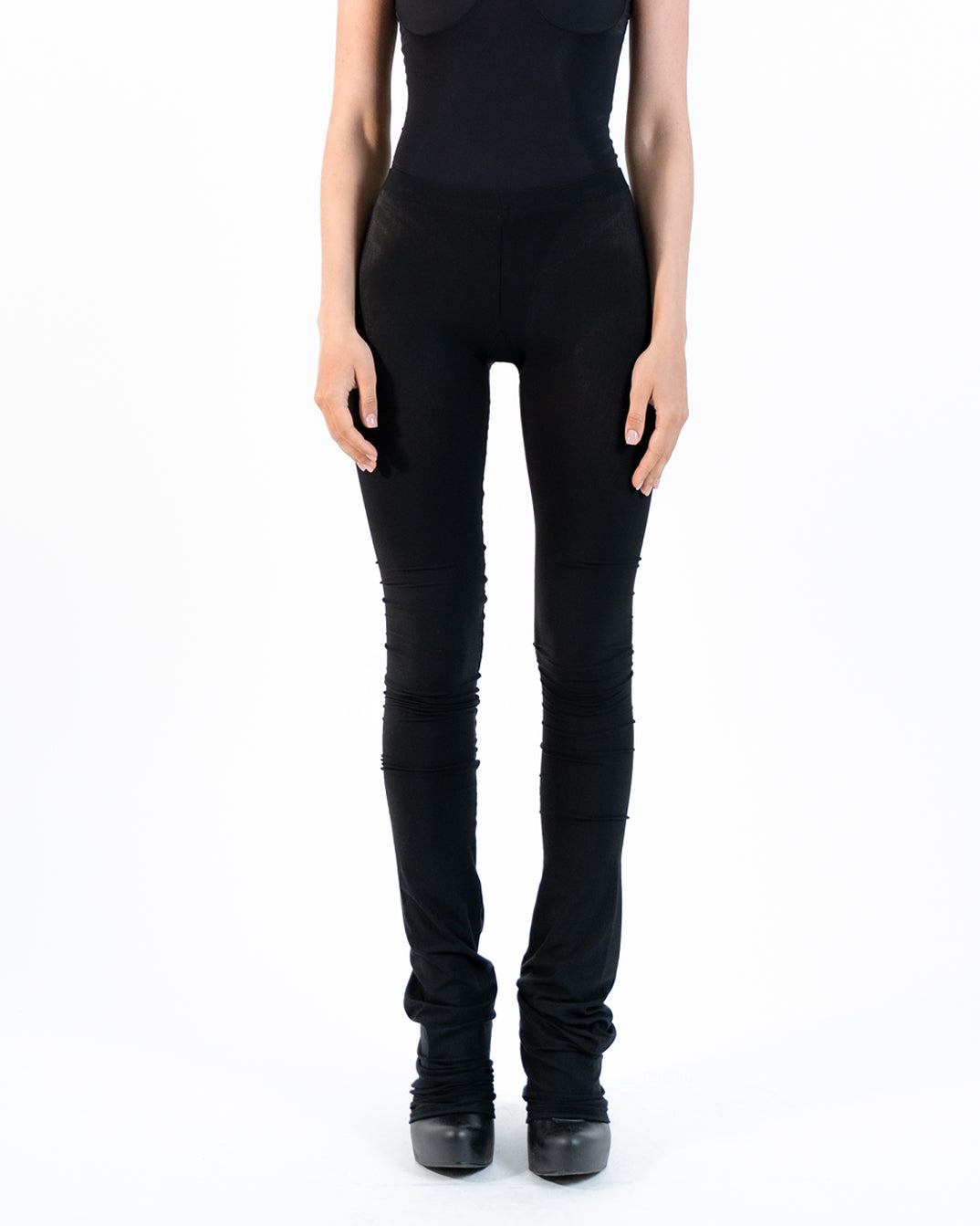 EXTRALONG LEGGINGS IN BLACK