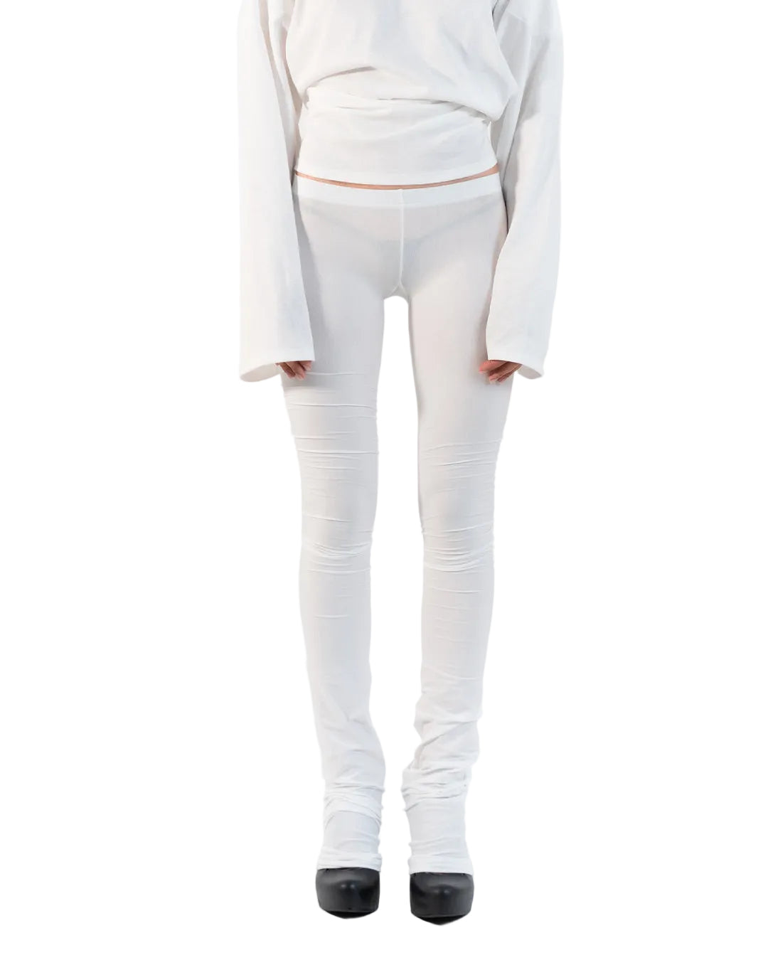 EXTRALONG LEGGINGS IN WHITE