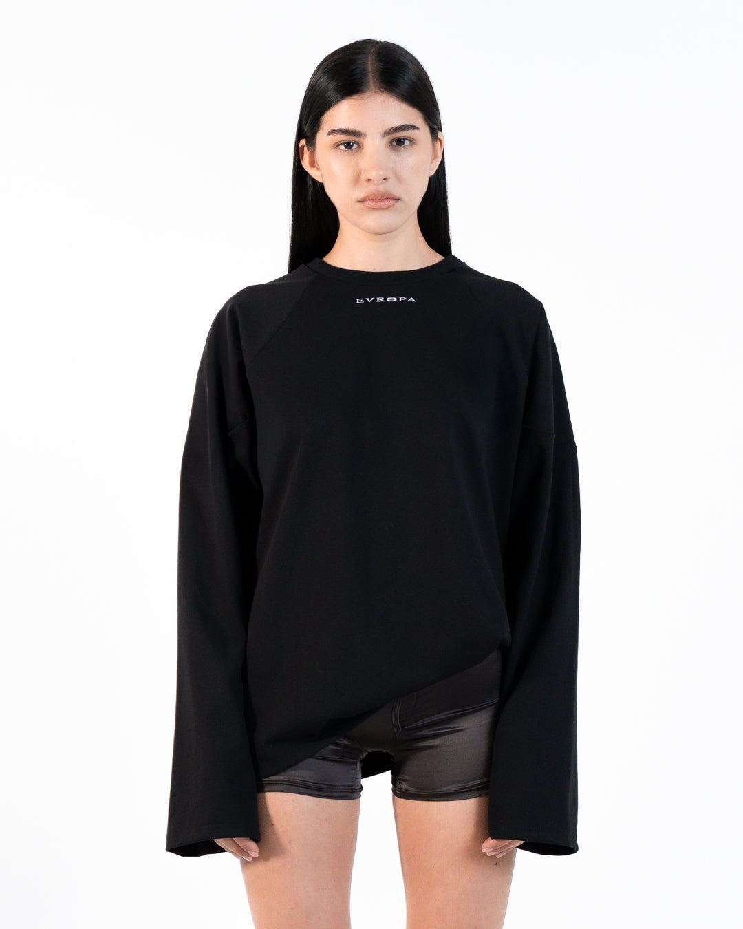 EXTRALARGE LONGSLEEVE IN BLACK