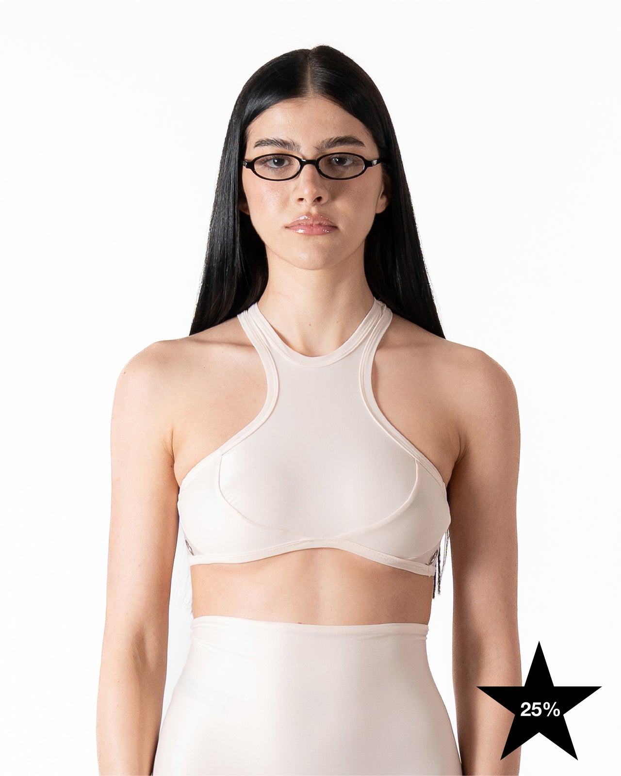 ★ MAXI BIKINI BRA IN IVORY