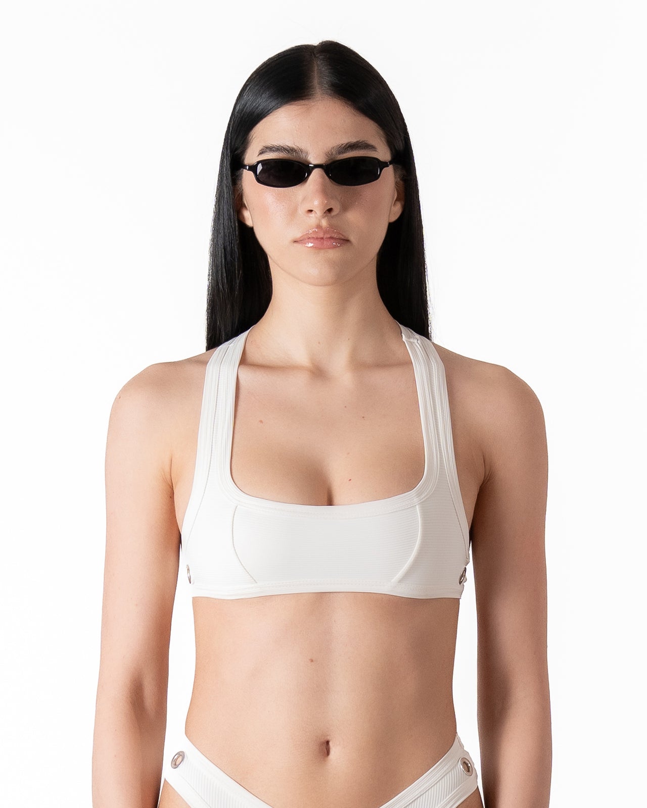 MINI BIKINI BRA IN VANILLA WHITE