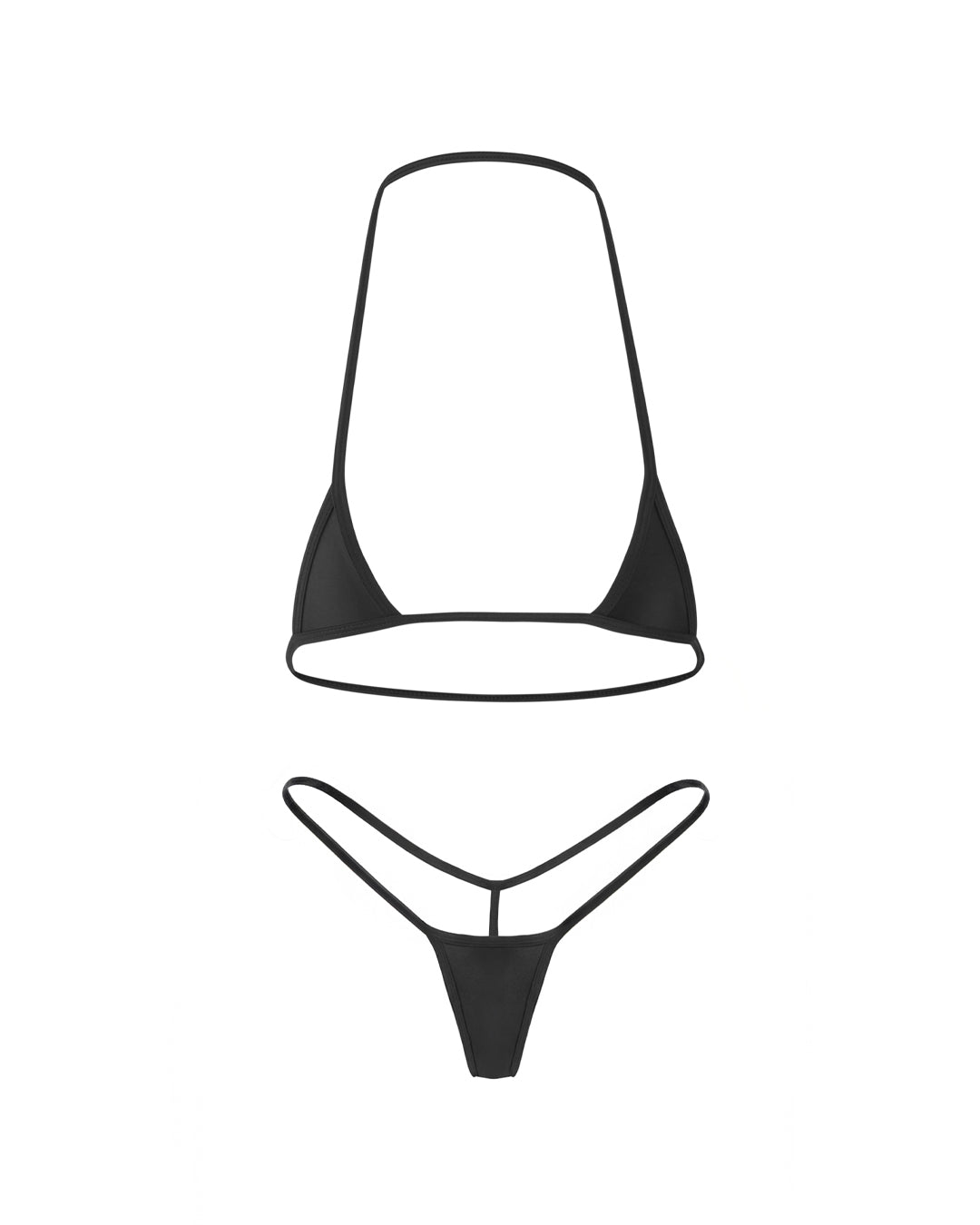 EXTRA TINY BIKINI IN BLACK